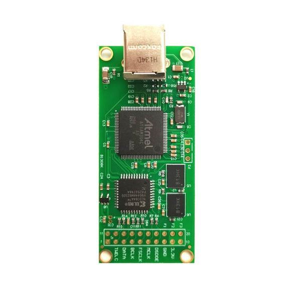 Amplificadores Lusya Italian USB Digital Interface DSD para I2S PCM 384KHZ DSD512 Placa Amanero compatível com amplificador DAC Raspberry Pi