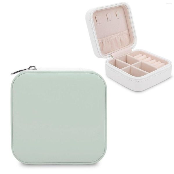 Sacchetti per gioielli Gentle Mint Light Pastel Green Tinta unita Coppie a Sherwin Williams Condition Sw 6743 Storage Box