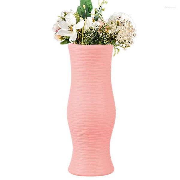 Vasos Vaso de flor estilo nórdico moderno interior floral para peças centrais prateleira mesa cozinha decoração rústica casa de fazenda