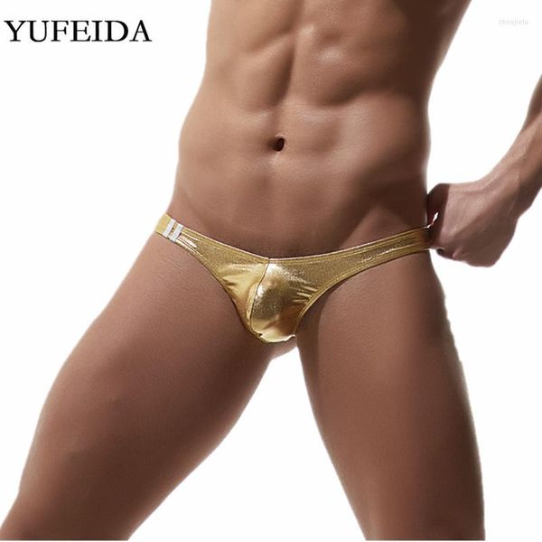 Cueca YUFEIDA Sexy Cueca Masculina Cuecas Masculina Cintura Baixa Masculino Gay Exótico Jockstraps Homme Calcinha Salto Bolsa