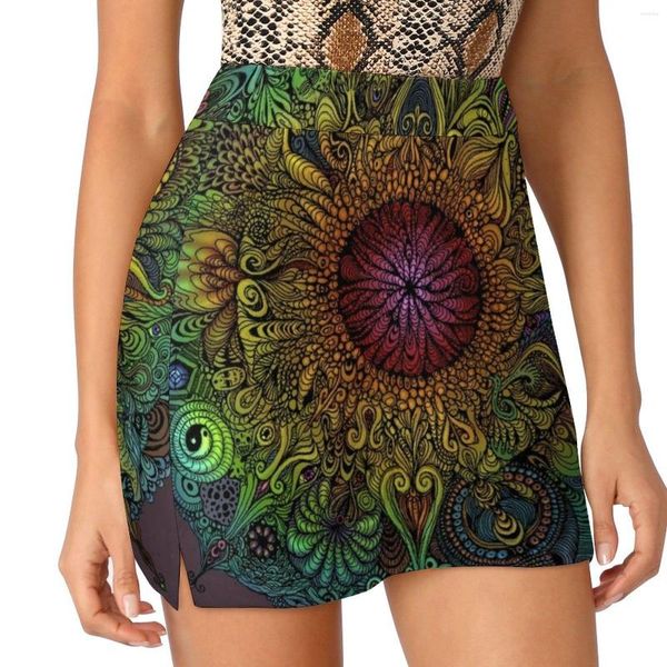 Saias Mandala Of Nieve Light Proof Calças Saia Tendência Feminina 2023 Vestidos de Festa Elegantes para Mulheres