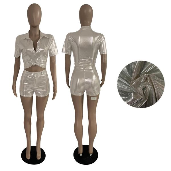 Capris 2022 casual feminino tracsuit conjunto de duas peças camisa + calça cor sólida sportsuit conjunto roupas para mulher oufit