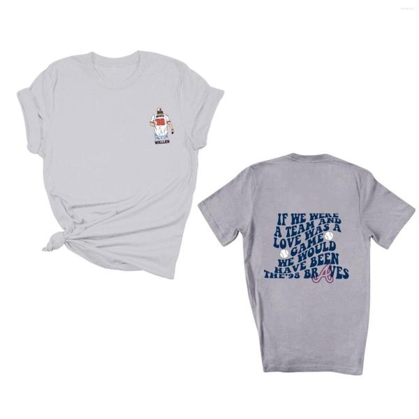 Damen-T-Shirts, Musik-Fan-Shirt, Country-Vintage-Blusen für Damen, 3 x Herbst-Langarm