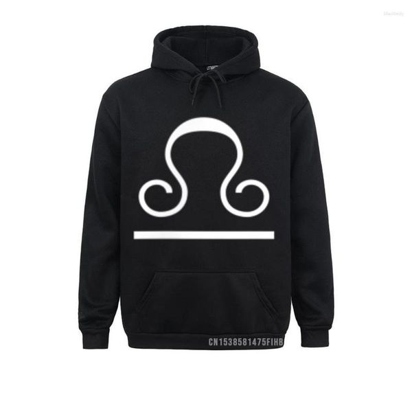 Herren-Kapuzenpullover, astrologische Zeichen, Waage, Waage, Sternzeichen, Kapuzenpullover, Preppy-Stil, Winter, Herbst, Damenkleidung, besondere Sweatshirts