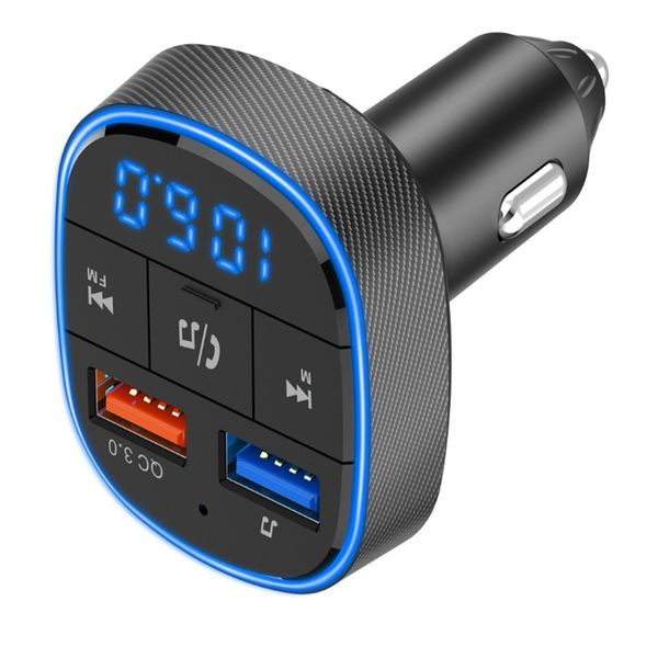 BC57 Auto Bluetooth MP3 Player HiFi Klangqualität Multifunktions-Auto-Zigarettenanzünder-Ladegerät QC3.0 Schnellladung