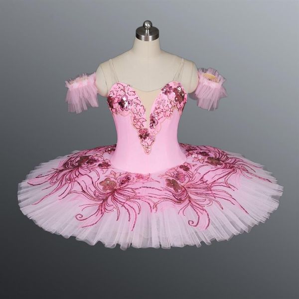 Professionelles Tutu-Ballett für Erwachsene, rosa Frauen, Nussknacker, Marzipan-Platte, Pfannkuchen-Ballett-Tutu-Kleid, blaues Ballett-Bühnenkostüm für wome301G