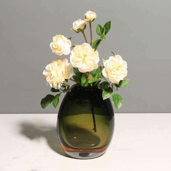 Вазы роскошные цветы ваза современный лоток с вертиплантом большой свадебный дизайн exsuryse vaze эстетический офис васи макетазы домашние товары x0630