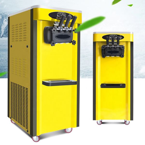 LINBOSS Commercial Soft Ice Cream Machine Sundae Makers Vending Yougurt Popsicle macchina per gelato