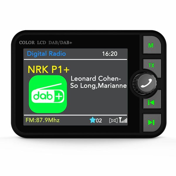 Radio-DAB-Radioempfänger im Auto, Stereo-Sound, digitales Signal, Rundfunkradios, FM-DAB+, Bluetooth-MP3-Player, nur für Europa, Australien