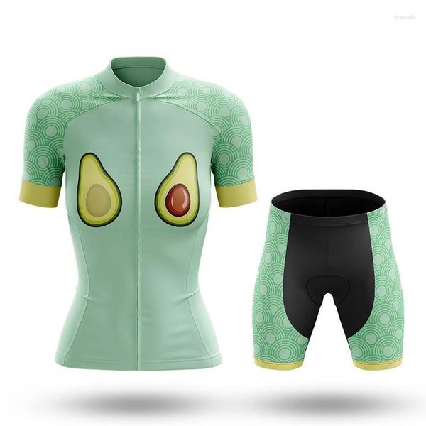 Conjuntos de corrida 2023 triatlo feminino manga curta camisa de ciclismo skinsuit ciclismo feminino roupa de bicicleta engraçada roupa de bicicleta MTB mulher
