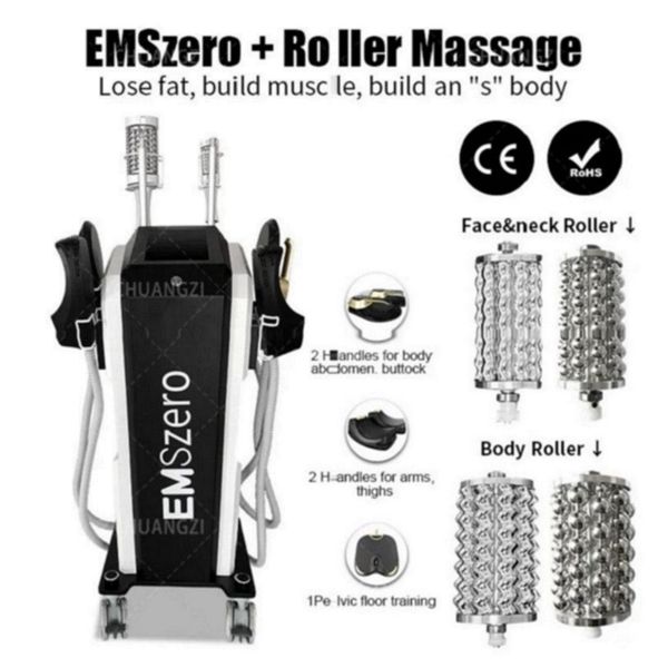 Hot Emszero Ems Neo Sculpt 2/4/5 lida com rolo interno com RF Eletromagnético Nova Máquina Neo Hi-emt com RF