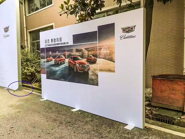 Großhandel Promotion Tragbarer Hintergrund Benutzerdefinierter Stoff-Aluminium-Displayständer 20 Fuß Pop-Up-Hintergrundbanner