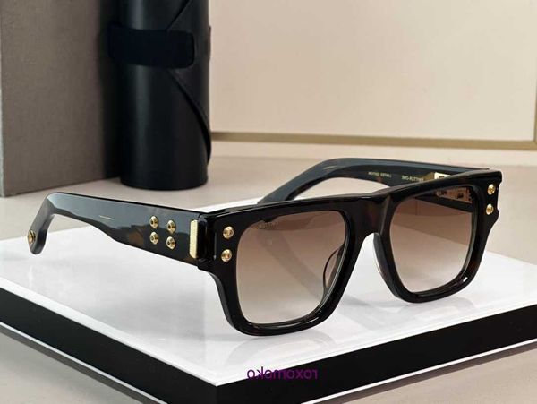 Eine DITA EMITTER ONE DTS418 TOP Original-Designer-Sonnenbrille für Herren, berühmte modische Retro-Luxusmarkenbrille, Modedesign-Damensonnenbrille mit Box u