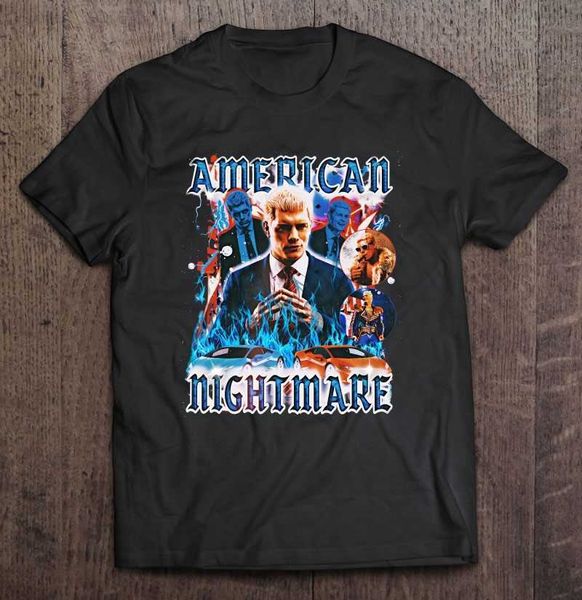 T-shirts pour hommes Cckalexx American Nightmare Cody Rhodes T-shirt pour hommes T-shirts à manches courtes Anime T-Shirt Homme Vêtements Vintage L230630