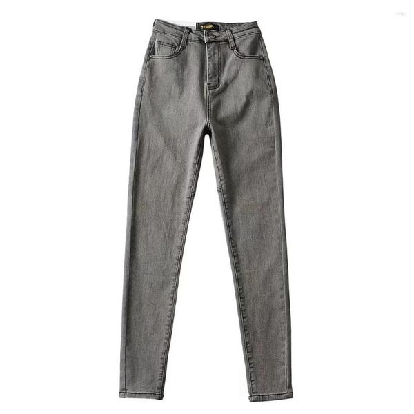 Женские джинсы 2023 Дизайнерские облегающие сексуальные длинные брюки для женщин Модные повседневные простые шикарные женские брюки