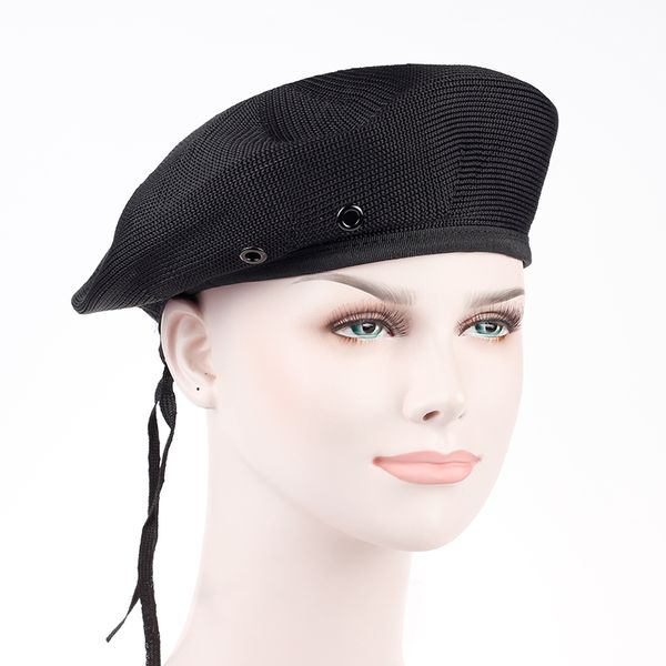 Hochwertige Polyester-Spezialeinheiten, Militär-Baskenmützen, Herren-Armee-Baskenmützen, atmungsaktive, lässige Beanie-Mützen im Freien im Großhandel