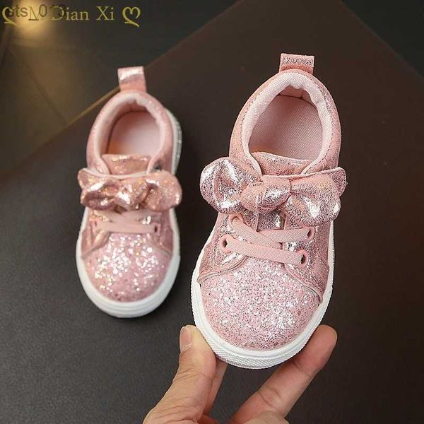 New Fashion Kids Antiscivolo Soft Sneakers Ragazze Ragazzi Scarpe casual per bambini Scarpe da corsa carine Primavera Bambini Sport Sneakers L230518