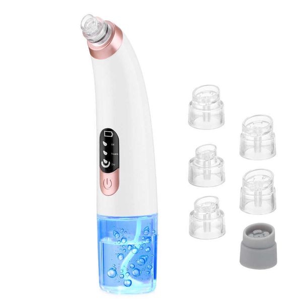 Dispositivi per la cura del viso Piccola bolla Rimozione dell'aspirapolvere per punti neri Ciclo dell'acqua Strumenti per la pulizia dei pori del viso Acne elettrica Comedone Kit estrattore di brufoli Usb 230630