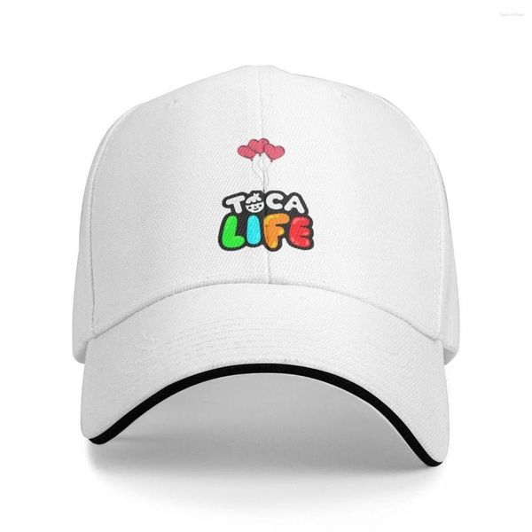 Berretti da baseball Toca World Game Logo Casquette da baseball Cappelli personalizzati Cappellino estivo da uomo per donna