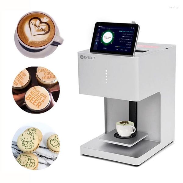 Máquina de impressão de café e comida comestível Evebot Preço de bolo comercial