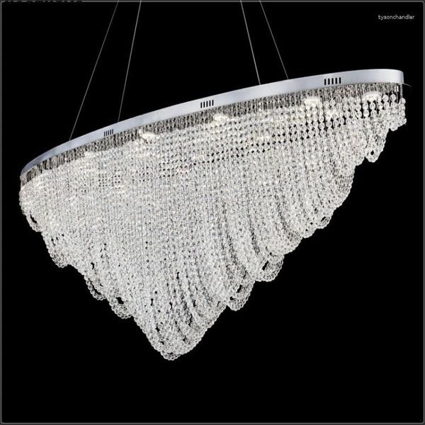 Kronleuchter Kristall Kronleuchter Moderne Kreative Lampe Innen Beleuchtung Leuchte Für Wohnzimmer Esszimmer Küche Insel Led Edelstahl Cristal