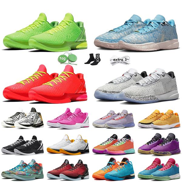 Top Mamba 6 Sports Lebrons 20 XX OG Basketballschuhe All Star Gold Rot Pink Del Sol Big Stage Undefeated x What If Sneakers Laser Blue Orange Promise Young Heris Trainer