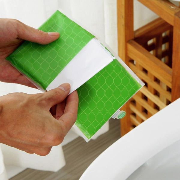 Coprisedili copriwater 10 pz / lotto Coprivaso usa e getta Sicurezza impermeabile Viaggio / Campeggio Accessori bagno Tappetino Tappetino di carta portatile