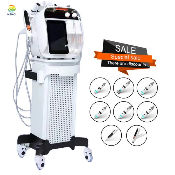 Dr.oakes V8 8in1 Intelligent Skin Management Non invasivo Meso Gun Hydration Dermoabrasione Oxygen Facial Diamond Peeling Machine