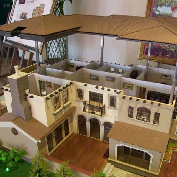 Modello di tavolo di sabbia Modello di edificio urbano produttori professionali Disegno personalizzato