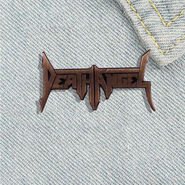 Spille di alta qualità Death Angel Rock Band Spilla smaltata Vintage Music Badge Fan Medaglia da collezione Gioielli Regalo Accessorio di moda