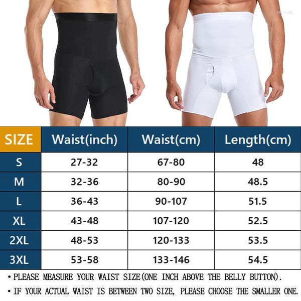 Erkekler Vücut Shapers Pants Kemer Boksörü Shapewear Eğitmeni Zayıflama Sıkıştırma Modelleme Kontrol Şekercisi Belly Bel Anti Külot Şort