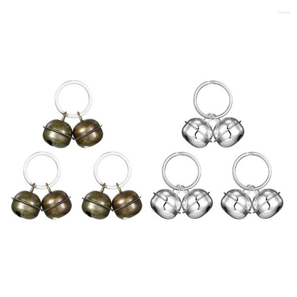 Abbigliamento per cani HouseholdLouds Cat And Bells 3Set Ornamento decorativo per feste Artigianato per viaggi all'aperto Campeggio Escursionismo Pratico