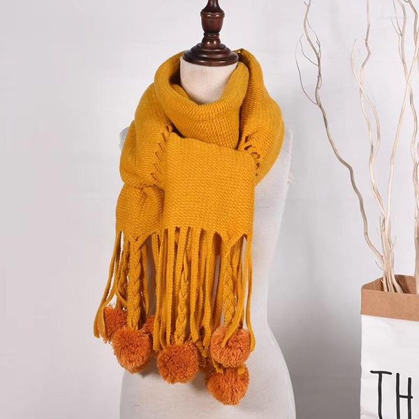 Schals Hnhf Taschen Pashmina Erwachsene Warm halten Winter Wollschal Luxus für Frauen Fabrik