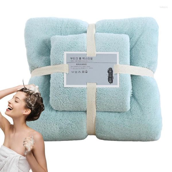 Set di asciugamani in cotone, salviette ultra morbide per il bagno del corpo e delle mani, elementi essenziali per la cura della pelle, doccia, sauna, bagno, spa