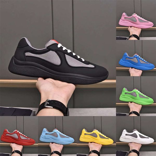 11Designer2023 Summer Nuovi uomini di lusso Lace Up Scarpe da corsa all'aperto Scarpe sportive Sports Scarpe sport in gomma morbida e tessuto in bicicletta Scarpe sportive casual