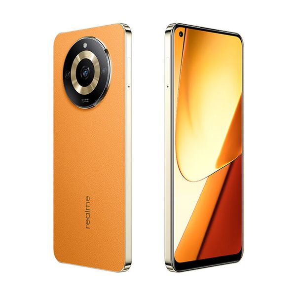 Original Oppo Realme 11 5G Mobiltelefon Smart 8 GB RAM 256 GB ROM MTK Dimensity 6020 64,0 MP AI 5000 mAh Android 6,43 Zoll Super AMOLED Vollbild-Fingerabdruck-ID-Gesichtshandy