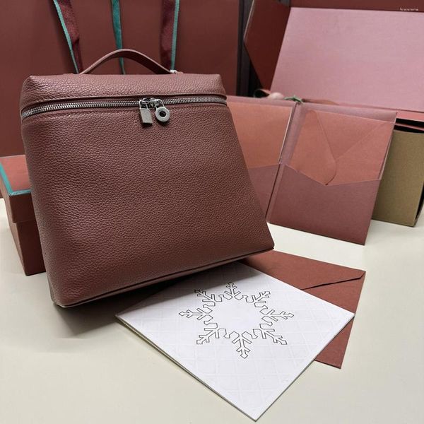 Borse da sera Zaino da viaggio chic Donna Designer di lusso Borsa a tracolla in morbida pelle pieno fiore L23.5 Borsa estiva di marca LP di alta qualità Lady