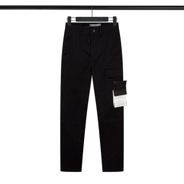 24SS Frühling Baumwolle Abzeichen Stickerei Cargo Pant Topstoney Casual Lose Tasche Lange Hosen Jogginghose Hohe Qualität Übergroßen Hip Hop Hosen 01