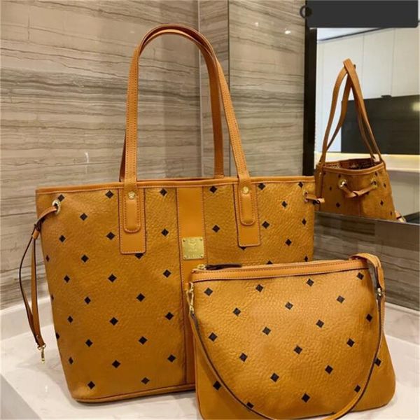 Alta qualidade carta vintage mulheres bolsas bolsas ombro mc sacos de compras embreagem carteiras de luxo designer de couro crossbody saco composto tote hobo código bolsa