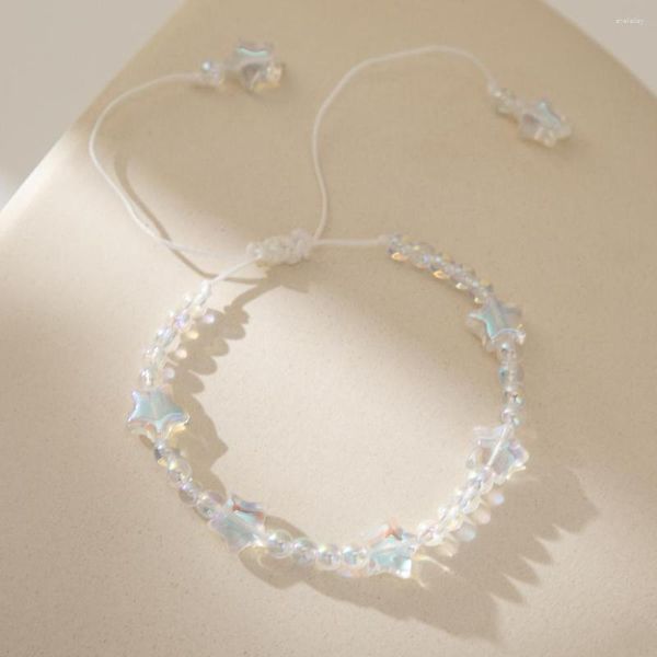 Braccialetti con ciondoli Cristal Creative Star Designs Versatili accessori da polso da donna Gioielli per le donne Moda di nicchia 2023