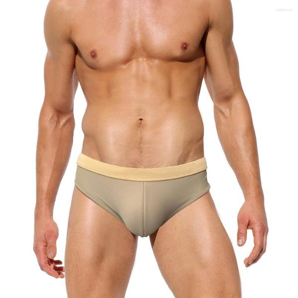 Männer Shorts WK182 Sommer Strand Sexy Enge Niedrige Taille Männer Bademode Schwimmen Slips Badehose Bikinis Pool Homosexuell Sport Schwimmen badeanzüge