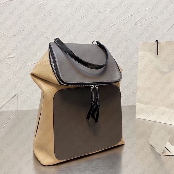 Zaino da uomo nuovo Borsa a tracolla in vera pelle Borsa loewees Borsa tote di lusso 5A Borsa di alta qualità Borsa da scuola per uomo Borsa da viaggio di marca di lusso