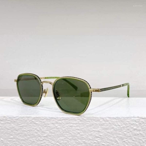 Óculos de sol Matsuda M3101 Grosso Rimmed 141s Homens Mulheres Clássico Designer Óculos Top Quality Handmade Óculos Premium Eyewear