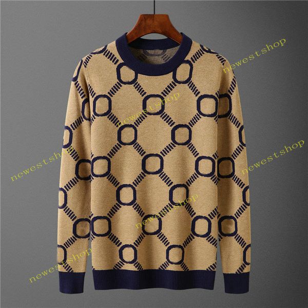 24SS Luxury Mans Designer Designer Fuppia Pullover Casual Classical Stampa di stampa Women Round Neck Pullover Pullover Jumper