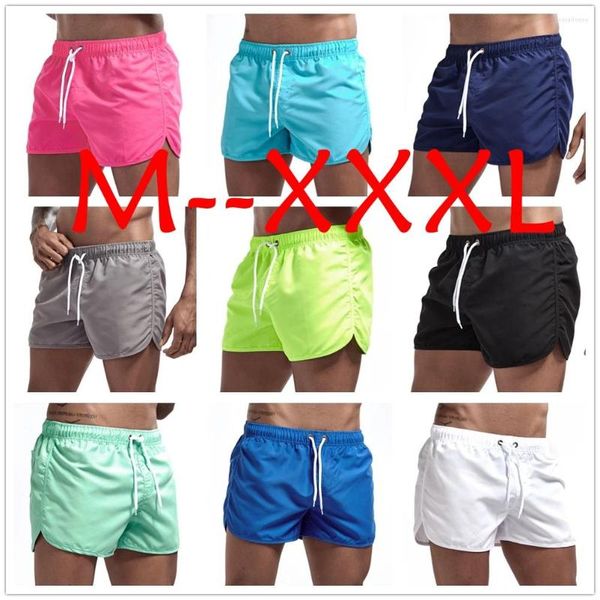 Herren-Shorts, schnell trocknend, zum Schwimmen, für Herren, Badebekleidung, Boxer, Badeanzug, Badehose, Strandkleidung, Surfbrett, kurze Hosen, M–XXXL