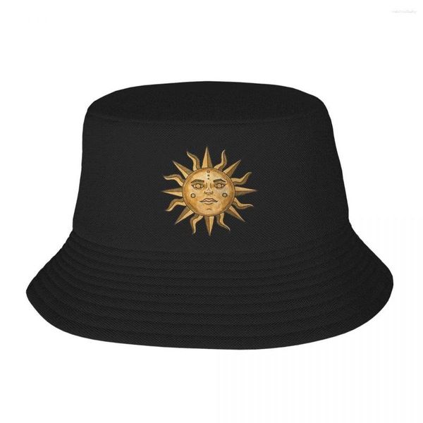 Beralar Vintage Sun Buck Hat Panama Çocuklar Bob Hats Cool Fisherman Yaz Plajı Balıkçı Unisex Caps