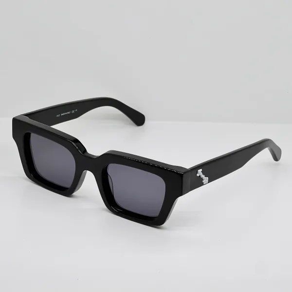 Modische Luxus-Designer-Sonnenbrille für Damen und Herren, cooler Stil, heiße Mode, klassische dicke Platte, schwarz-weiße Box-Brille, Outdoor-Freizeit, originelle Sonnenbrille