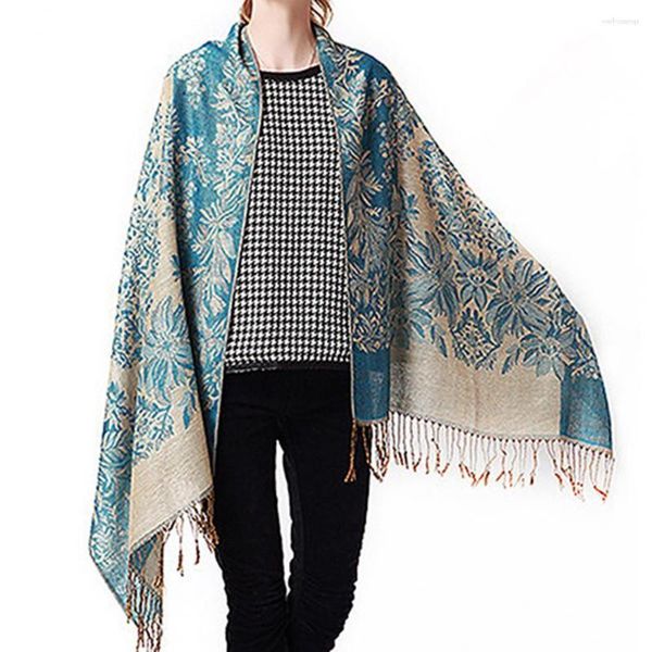 Schals Schal Quasten Stil Vintage Glatte Baumwolle Schal Für Herbst Winter Warme Wraps Bufanda Hijab Neck Wrap Lange