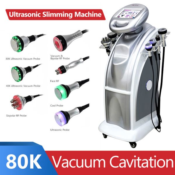Schlankheitsmaschine Ultraschall Kavitation RF Hautverjüngung Vakuum Gewichtsverlust Schönheitsausrüstung CE-genehmigt