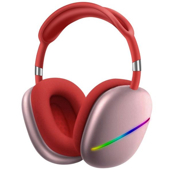 Bluetooth RGB Lanterna colorata Cuffie Cuffie wireless da gioco Cuffie wireless sportive Heavy Bass MAX10